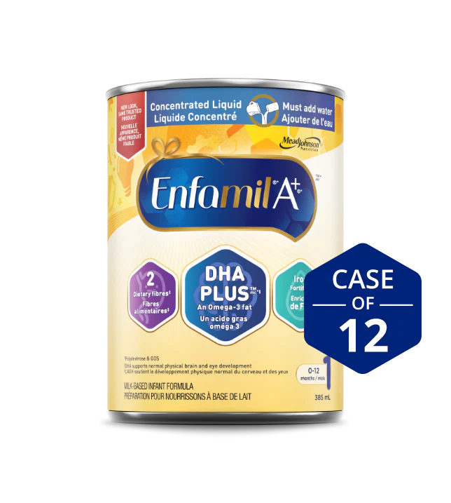 Enfamil A+ Infant Formula, Concentrated Liquid Cans, 385mL, 12 cans - Image 3